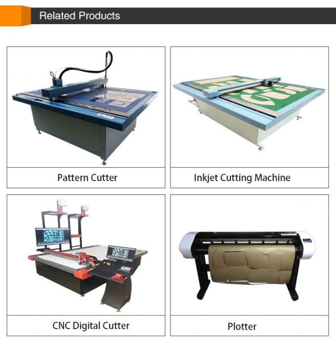 220V 50Hz Vertical Inkjet Cutting Plotter Garment Pattern CAD Inkjet Plotter Cutter 9