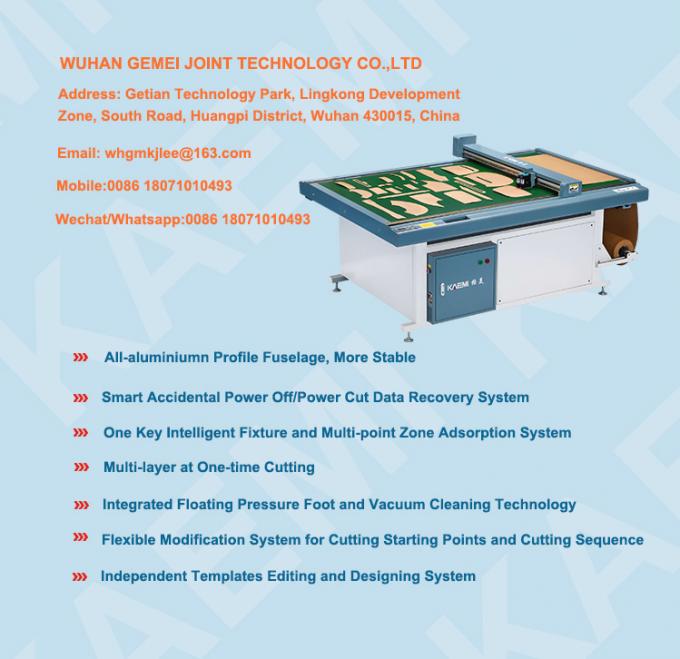 Inkjet CAD Cutter Plotter Machine For Footwear Bags Garment Fabric Paper Pattern 1