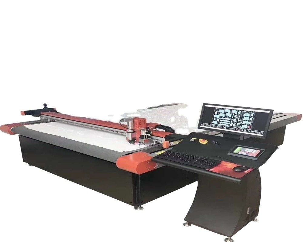 1350 KG All-in-One CNC Digital Fabric Cutter Diecut Template Pattern ...