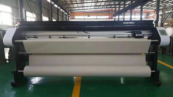 Dual Head CAD Plotter with White Paper Printing